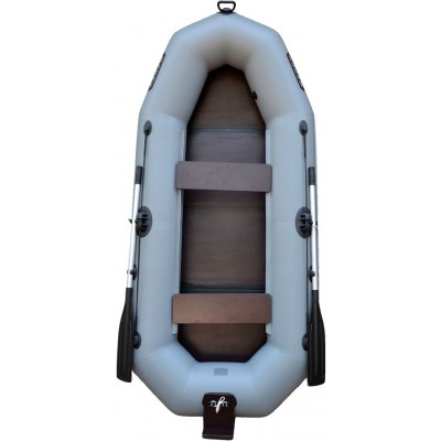 Надувная 2-ух местная ПВХ лодка Жерех 285 транец Надувная 2-ух местная ПВХ лодка Жерех 285 транец