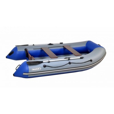 Надувная 3-х местная ПВХ лодка Reef 300нд Надувная 3-х местная ПВХ лодка Reef 300нд