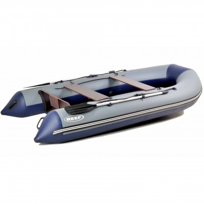Надувная 3-х местная ПВХ лодка Reef 320KC Надувная 3-х местная ПВХ лодка Reef 320KC
