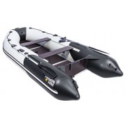 Надувная 3-местная ПВХ лодка Ривьера Компакт 3400 СК