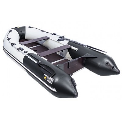 Надувная 3-местная ПВХ лодка Ривьера Компакт 3400 СК Надувная 3-местная ПВХ лодка Ривьера Компакт 3400 СК