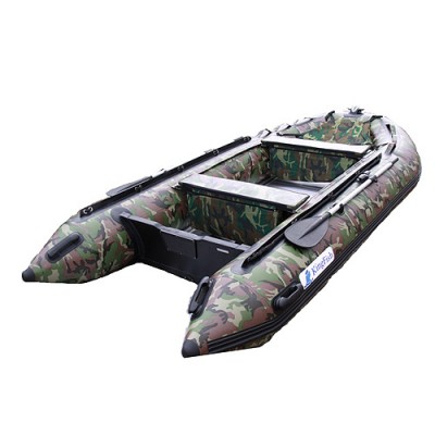 Надувная 3-x местная ПВХ лодка KingFish HDS-320AL Camo Надувная 3-x местная ПВХ лодка KingFish HDS-320AL Camo