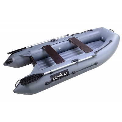 Надувная 3-ёх местная ПВХ лодка Адмирал 290 НДНД Надувная 3-ёх местная ПВХ лодка Адмирал 290 НДНД