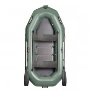 Надувная 3-ёх местная ПВХ лодка BARK B-280D с передвижными сидениями