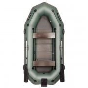 Надувная 3-ёх местная ПВХ лодка Bark B-300NPD с передвижными сидениями