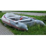 Надувная 4-х местная ПВХ лодка KingFish HDS-340AL