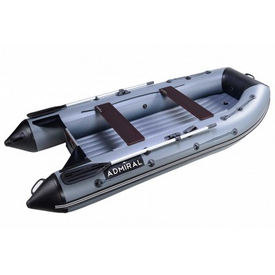 Надувная 4-ёх местная ПВХ лодка Адмирал 320 НДНД Надувная 4-ёх местная ПВХ лодка Адмирал 320 НДНД