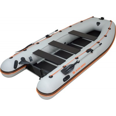 Надувная 6-местная ПВХ лодка Kolibri KM-450DSL Надувная 6-местная ПВХ лодка Kolibri KM-450DSL
