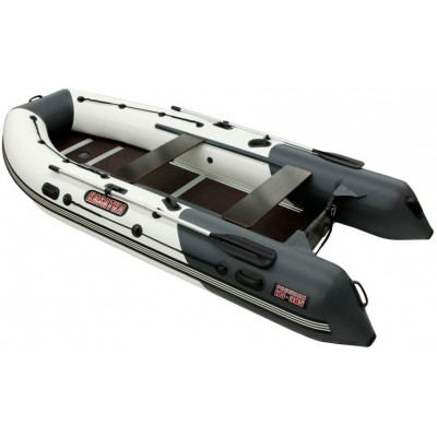 Надувная 6-местная ПВХ лодка Посейдон Касатка KS385 Sport Надувная 6-местная ПВХ лодка Посейдон Касатка KS385 Sport