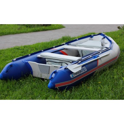 Надувная 6-ти местная ПВХ лодка KingFish HDS-360AL Надувная 6-ти местная ПВХ лодка KingFish HDS-360AL