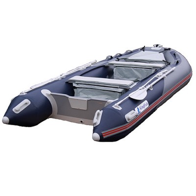 Надувная 6-ти местная ПВХ лодка KingFish HDS-380AL Надувная 6-ти местная ПВХ лодка KingFish HDS-380AL