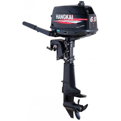 Подвесной 2-х тактный бензиновый лодочный мотор Hangkai T6.0HP Подвесной 2-х тактный бензиновый лодочный мотор Hangkai T6.0HP