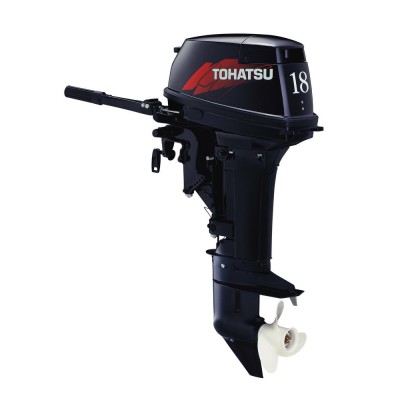 Подвесной 2-х тактный бензиновый лодочный мотор TOHATSU M18E2 S Подвесной 2-х тактный бензиновый лодочный мотор TOHATSU M18E2 S