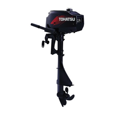 Подвесной 2-х тактный бензиновый лодочный мотор TOHATSU M2.5A2 S Подвесной 2-х тактный бензиновый лодочный мотор TOHATSU M2.5A2 S