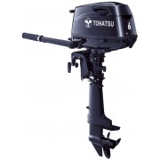Подвесной 4-х тактный бензиновый лодочный мотор Tohatsu MFS6C SS (выносной бак на 12 литров)