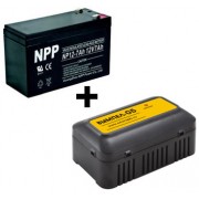 Зарядное устройство Вымпел 05 + АКБ NPP12-7 (при покупке эхолота)