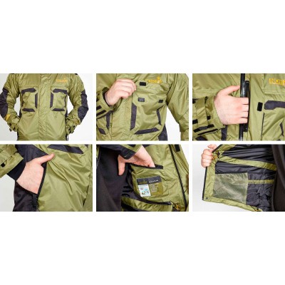 Куртка демисезонная NORFIN PEAK GREEN Куртка демисезонная NORFIN PEAK GREEN