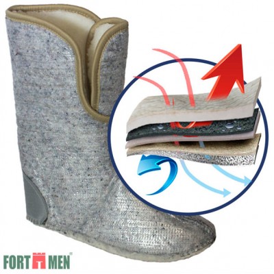 Сапоги зимние FortMen Ермак -60°C с манжетой Сапоги зимние FortMen Ермак -60°C с манжетой