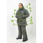 Костюм зимний MedNovTex "Лесник"