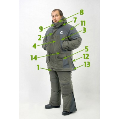 Костюм зимний MedNovTex "Лесник" Костюм зимний MedNovTex "Лесник"