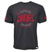 Футболка Lucky John GRAY