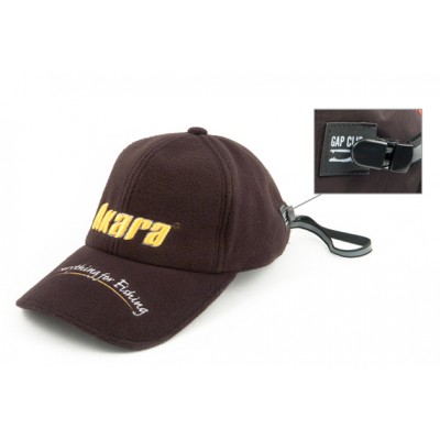 Кепка Akara THY-01. коричневая. флисовая с ушами Кепка Akara THY-01. коричневая. флисовая с ушами