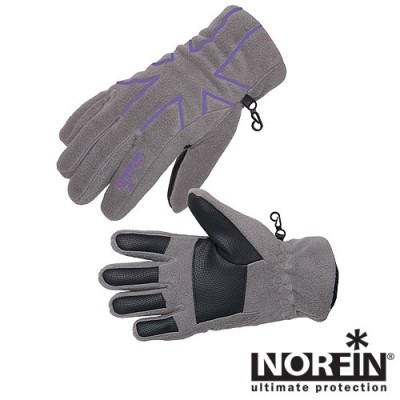 Перчатки флисовые Norfin Violet Перчатки флисовые Norfin Violet