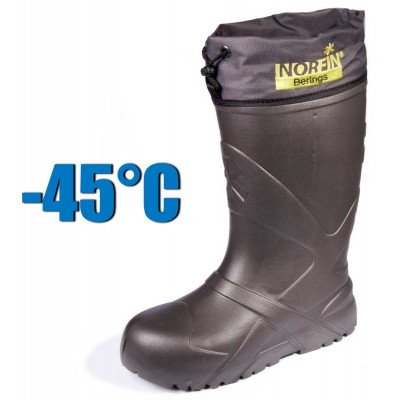 Сапоги зимние Norfin Berings Gray с манжетой Сапоги зимние Norfin Berings Gray с манжетой