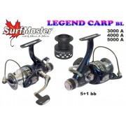 Безынерционая катушка Surf Master Legend Carp BL 4000 с байтраннером