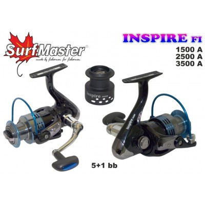 Безынерционная катушка Surf Master Inspire FI 1500A Безынерционная катушка Surf Master Inspire FI 1500A