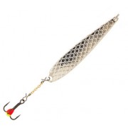 Блесна вертикальная зимняя Lucky John DIAMOND BLADE с цепочкой и тройником, 3 гр