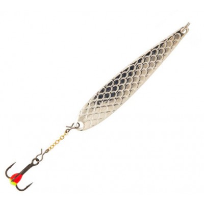 Блесна вертикальная зимняя Lucky John DIAMOND BLADE с цепочкой и тройником, 3 гр Блесна вертикальная зимняя Lucky John DIAMOND BLADE с цепочкой и тройником, 3 гр