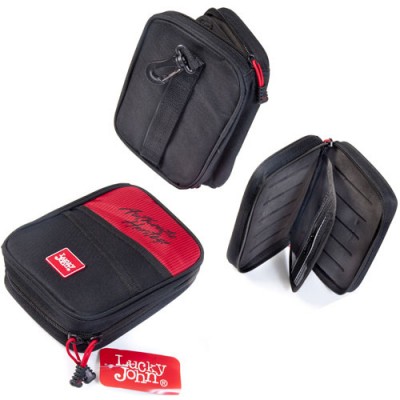 Cумка для приманок Lucky John Carabiner Lure Bag 200x140х50 мм Cумка для приманок Lucky John Carabiner Lure Bag 200x140х50 мм