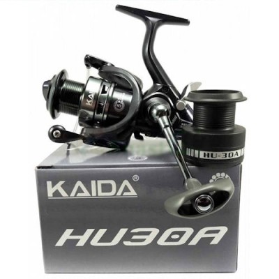 Катушка безынерционная с байтраннером Kaida HU-30-6BB Катушка безынерционная с байтраннером Kaida HU-30-6BB