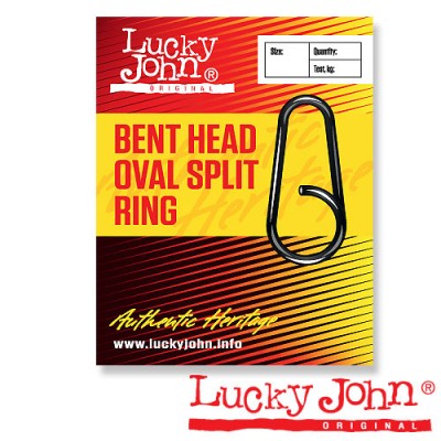 Кольца заводные Lucky John Bent Head Oval Split Ring Кольца заводные Lucky John Bent Head Oval Split Ring