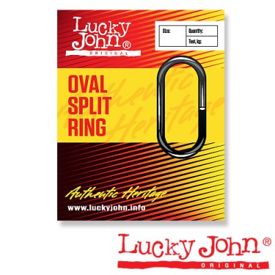 Кольца заводные Lucky John Oval Split Ring Кольца заводные Lucky John Oval Split Ring
