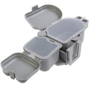 Коробка для наживки Helios с креплением на стойку 21.5х11x7.5cм