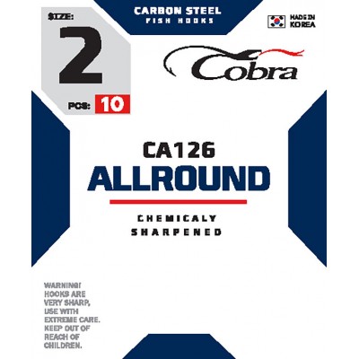 Крючки Cobra Allround CA126 Крючки Cobra Allround CA126