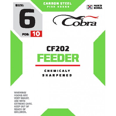 Крючки Cobra Feeder CF202 Крючки Cobra Feeder CF202