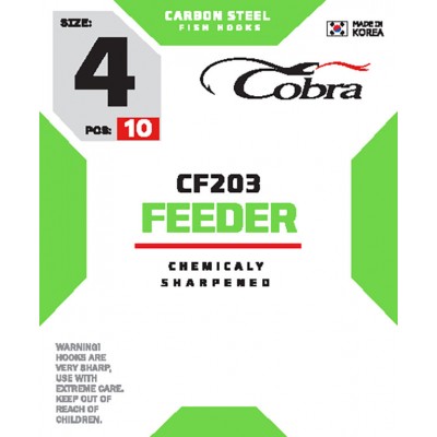 Крючки Cobra Feeder CF203 Крючки Cobra Feeder CF203