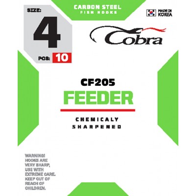 Крючки Cobra Feeder CF205 Крючки Cobra Feeder CF205