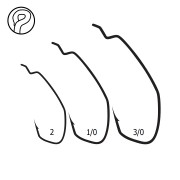 Крючки Cobra PRO DROP SHOT-***