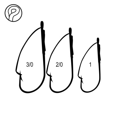 Крючки Cobra WEEDLESS C075NSB-*** Крючки Cobra WEEDLESS C075NSB-***