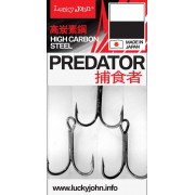 Крючки двойники Lucky John Predator LJH125-***