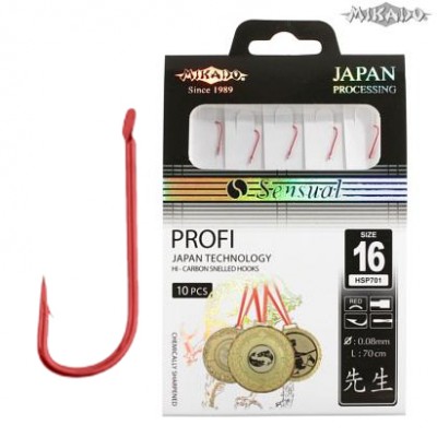 Крючки с поводками Mikado Sensual Profi R Крючки с поводками Mikado Sensual Profi R