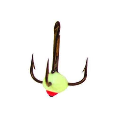 Крючки-тройники для приманок Lucky John с каплей цветной LJ99080-** Крючки-тройники для приманок Lucky John с каплей цветной LJ99080-**