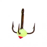 Крючки-тройники для приманок Lucky John с каплей цветной LJ99140-**