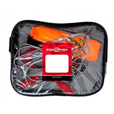Кукан пятиместный Fish2Fish с поплавком и намоткой Кукан пятиместный Fish2Fish с поплавком и намоткой