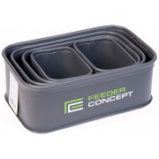 Набор емкостей для прикормки и насадки Feeder Concept EVA 5 BOX SET