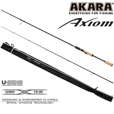 Спиннинг Akara Axiom M, углеволокно, штекерный, 2.70 м, тест: 6-28 г, 156 г Спиннинг Akara Axiom M, углеволокно, штекерный, 2.70 м, тест: 6-28 г, 156 г